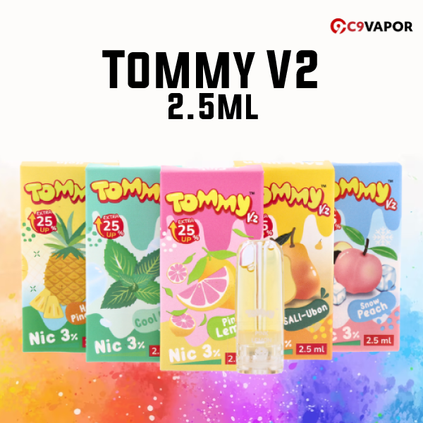 หัวพอต Tommy V2 2.5ml