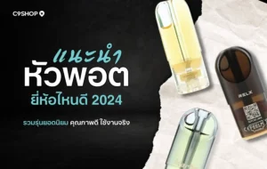 หัวพอต ยี่ห้อไหนดี แนะนำสำหรับมือใหม่และสายสูบประจำ